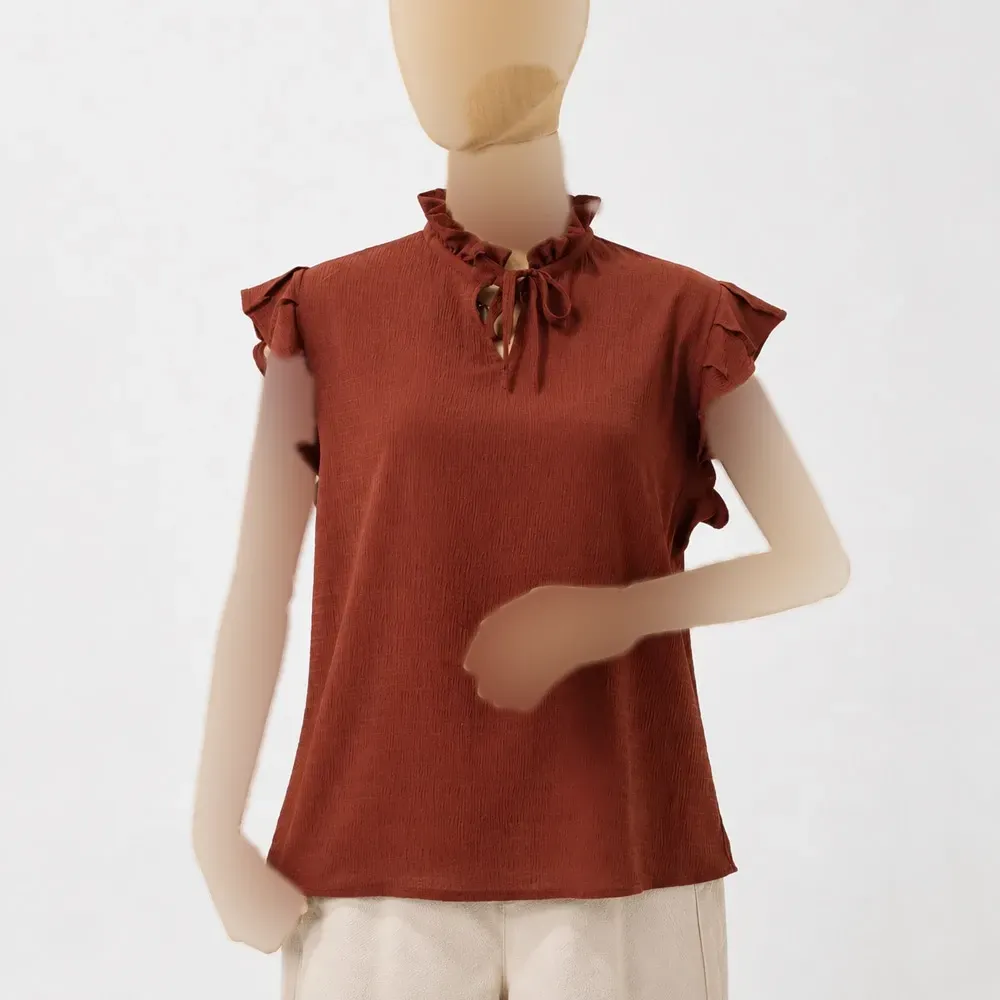 تاپ مجلسی زنانه جنس کریشه کد 1429